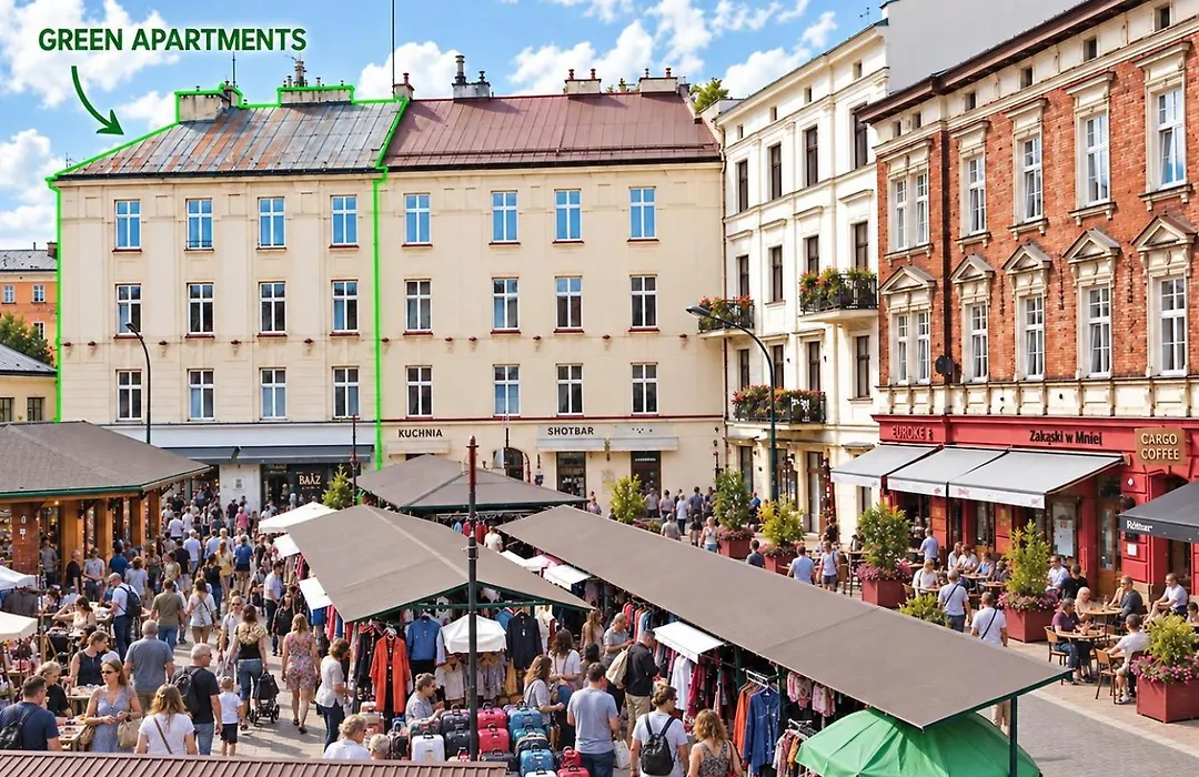 Green Apartments #Kazimierz, Building B-1